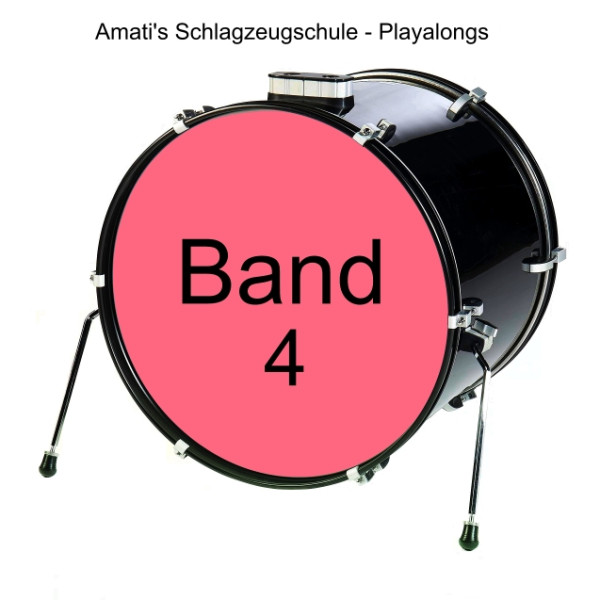 Amatis Schlagzeugschule Band 4 - Hip Hop - Playbacks