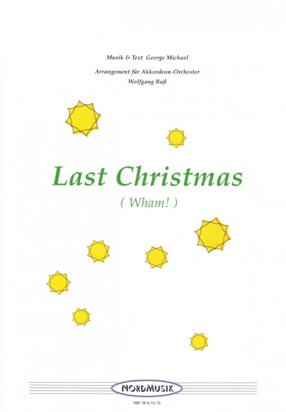 Wham - Last Christmas - Partitur